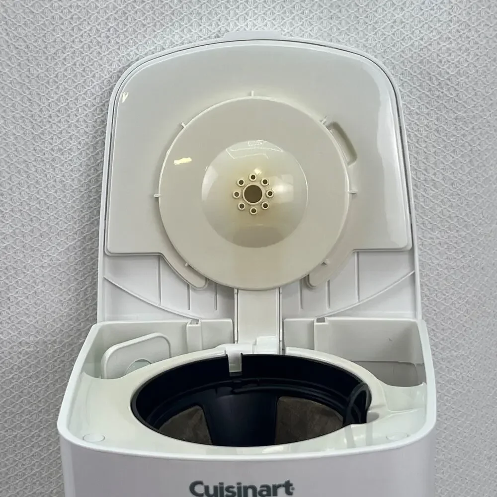 Cuisinart DCC-1100 12-Cup Programmable Coffee Maker White W/ Glass Carafe